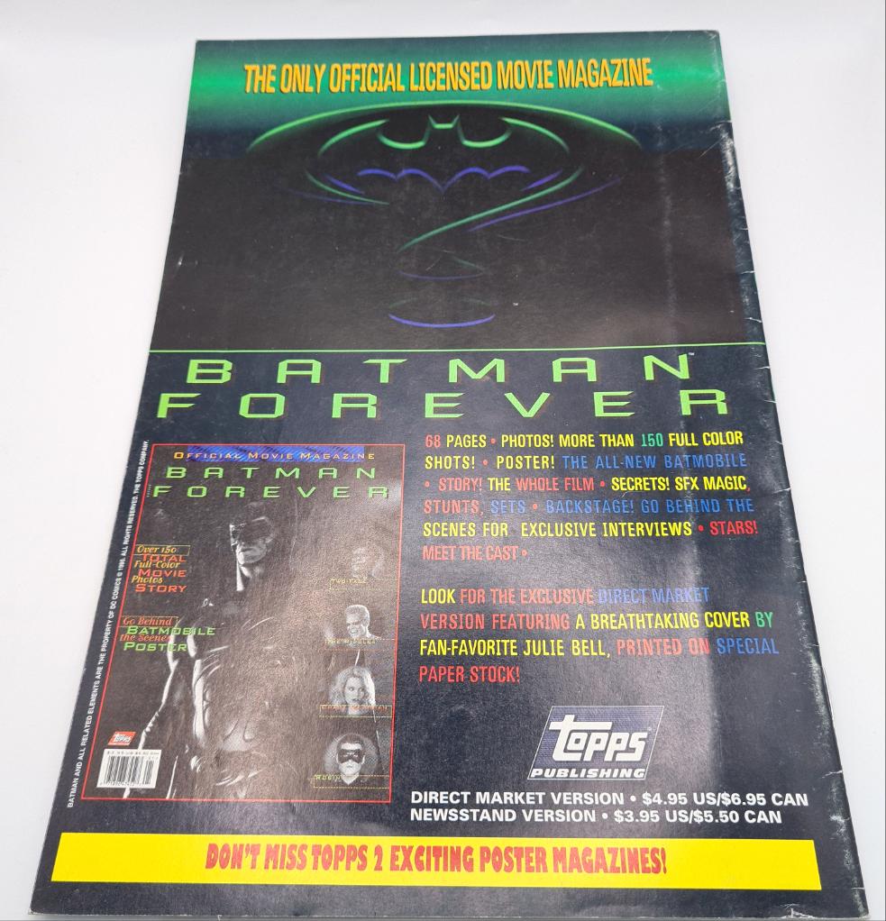 Batman Forever Movie Photo Sticker Album DC Comics W11