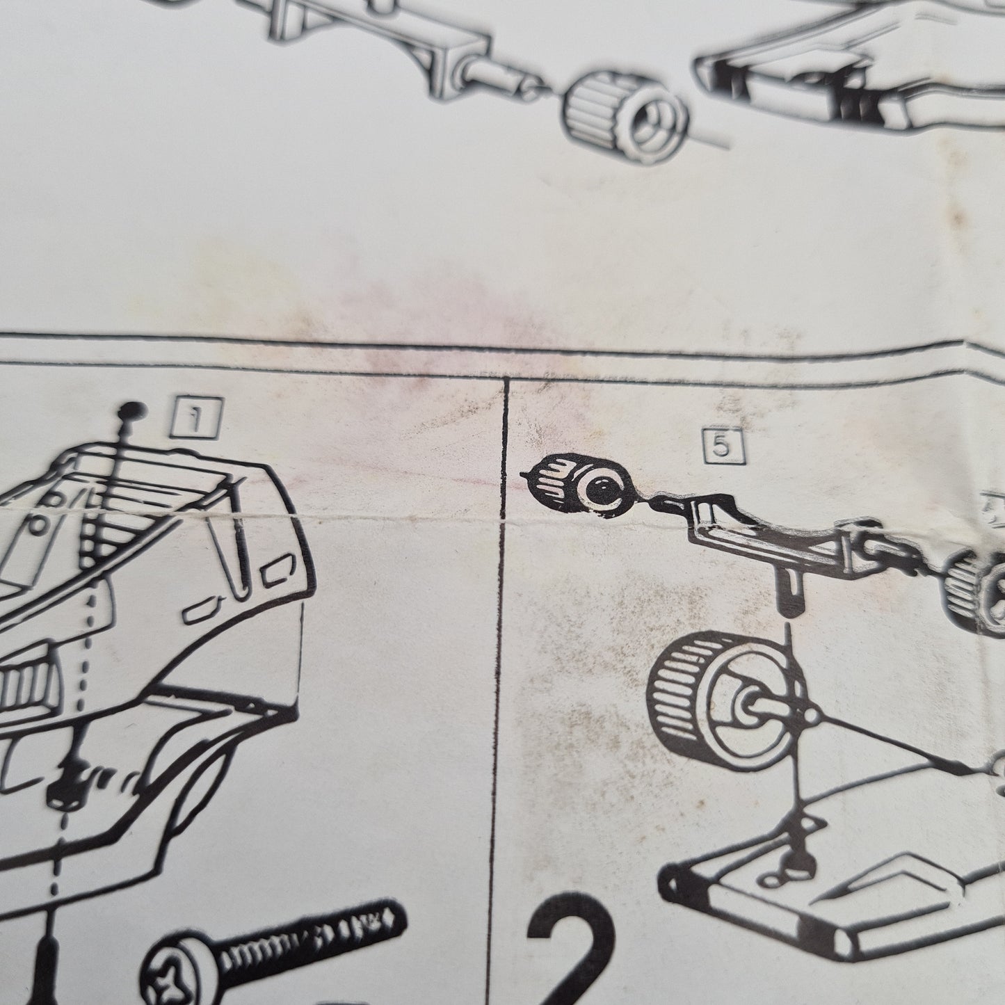 Micronauts Hydra Instruction Sheet W11