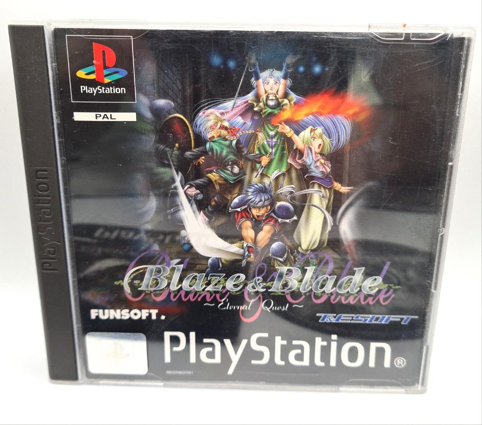 Blaze & Blade Eternal Quest Sony Playstation 1 Game – Back To The Toyz