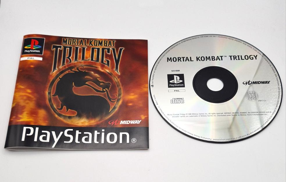 Mortal Kombat Trilogy Sony Playstation 1 Game