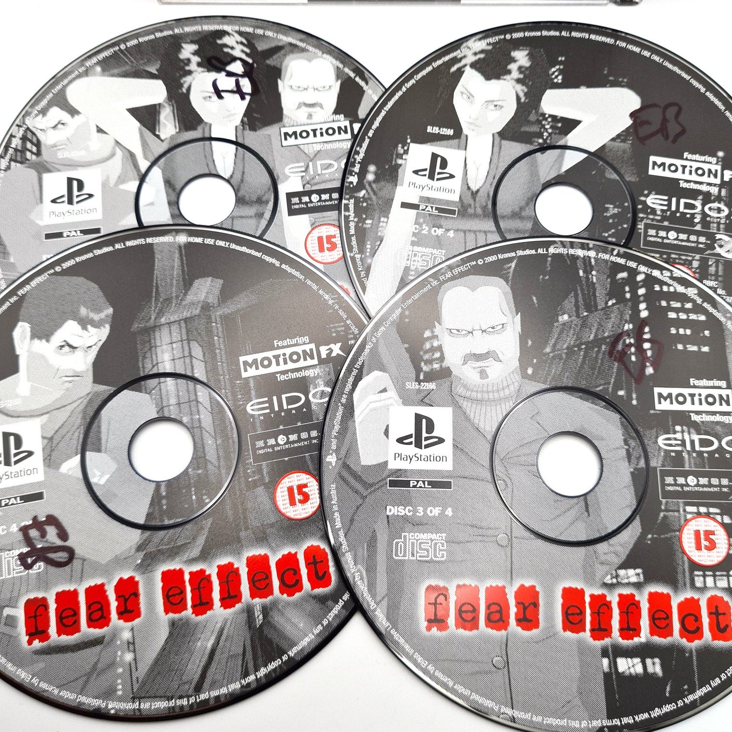 Fear Effect Sony Playstation 1 (No Manual)