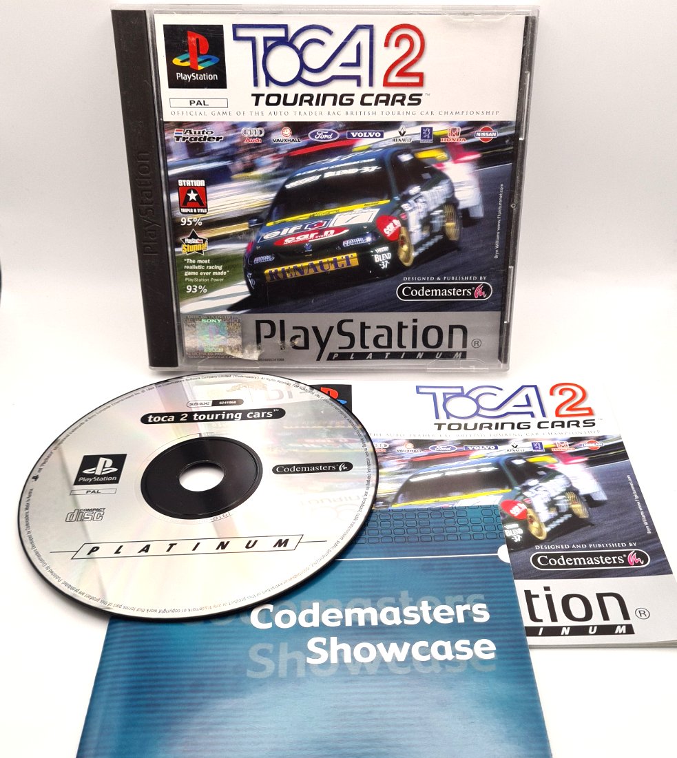 Toca 2 Touring Cars Sony Playstation 1 Game Back To The Toyz