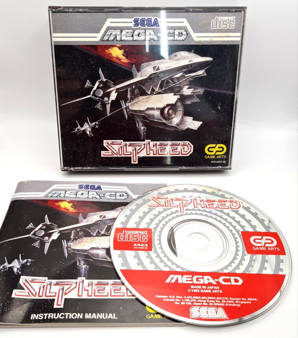 Silpheed Sega Mega-CD Game