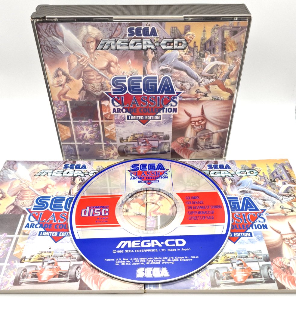 Sega Arcade Classics Sega Mega-CD