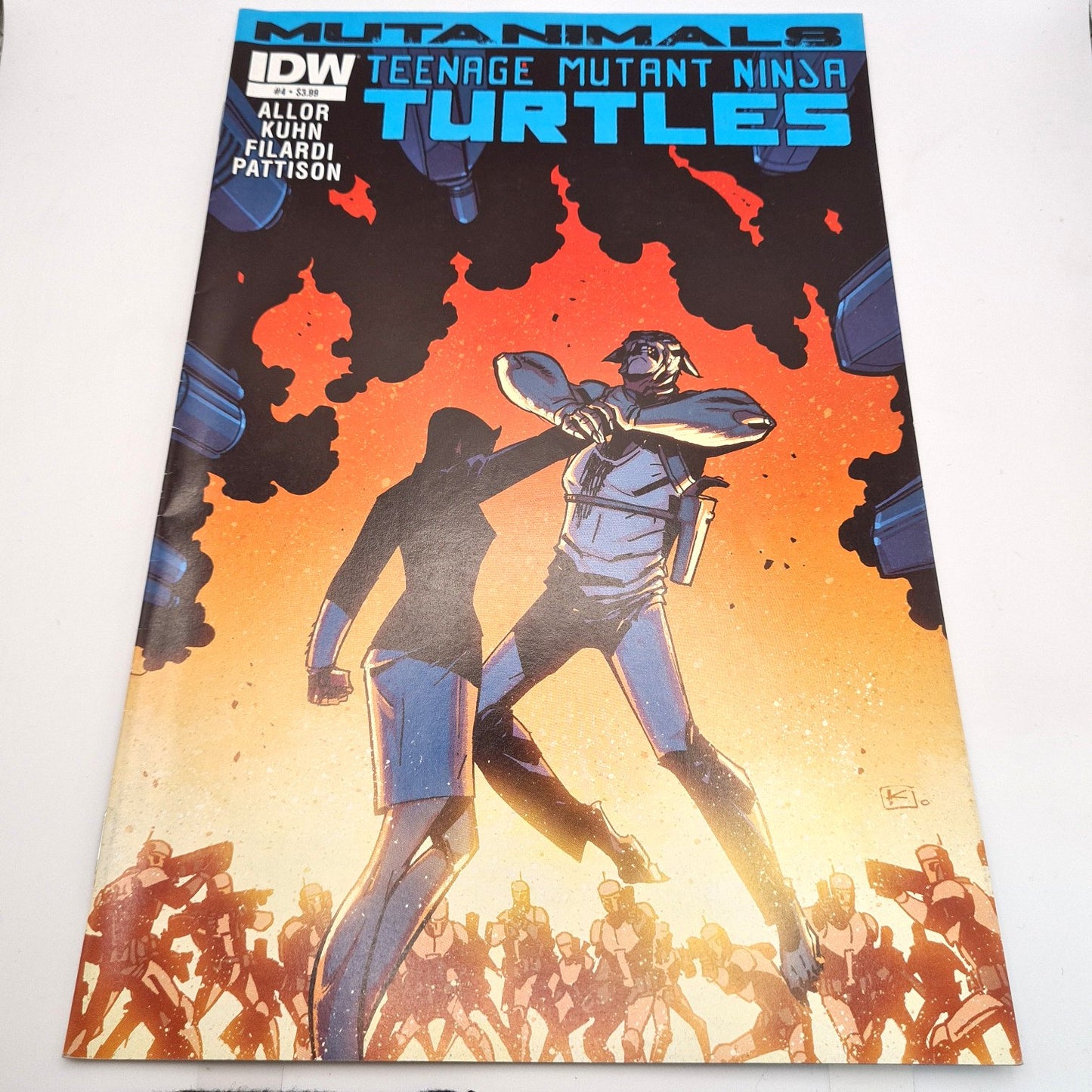 Teenage Mutant Ninja Turtles IDW Mutanimals Comic #4