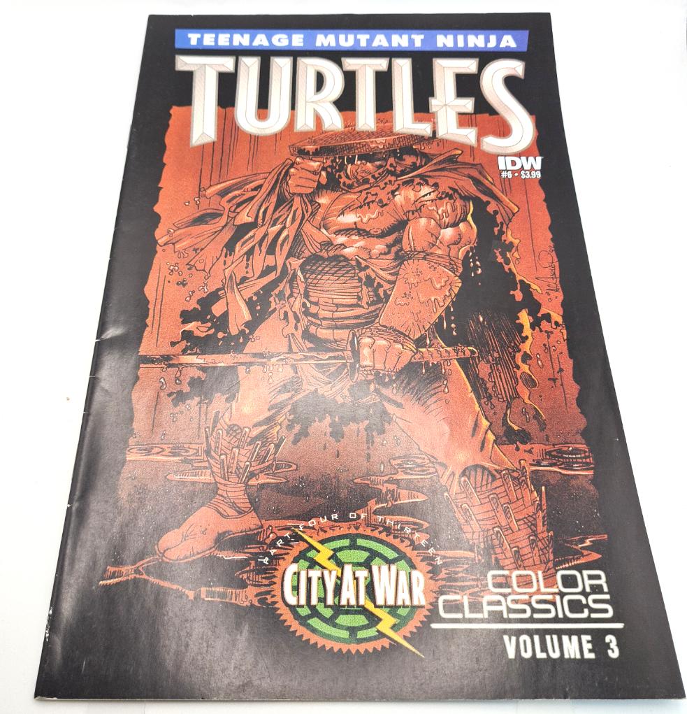 Teenage Mutant Ninja Turtles City At War IDW Comic #6