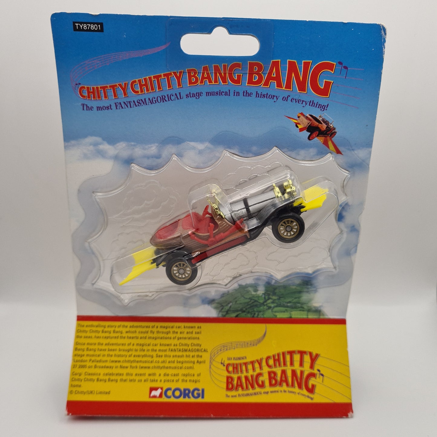 CORGI TY87801 CHITTY CHITTY BANG BANG TV FILM RELATED DIECAST MODEL W11