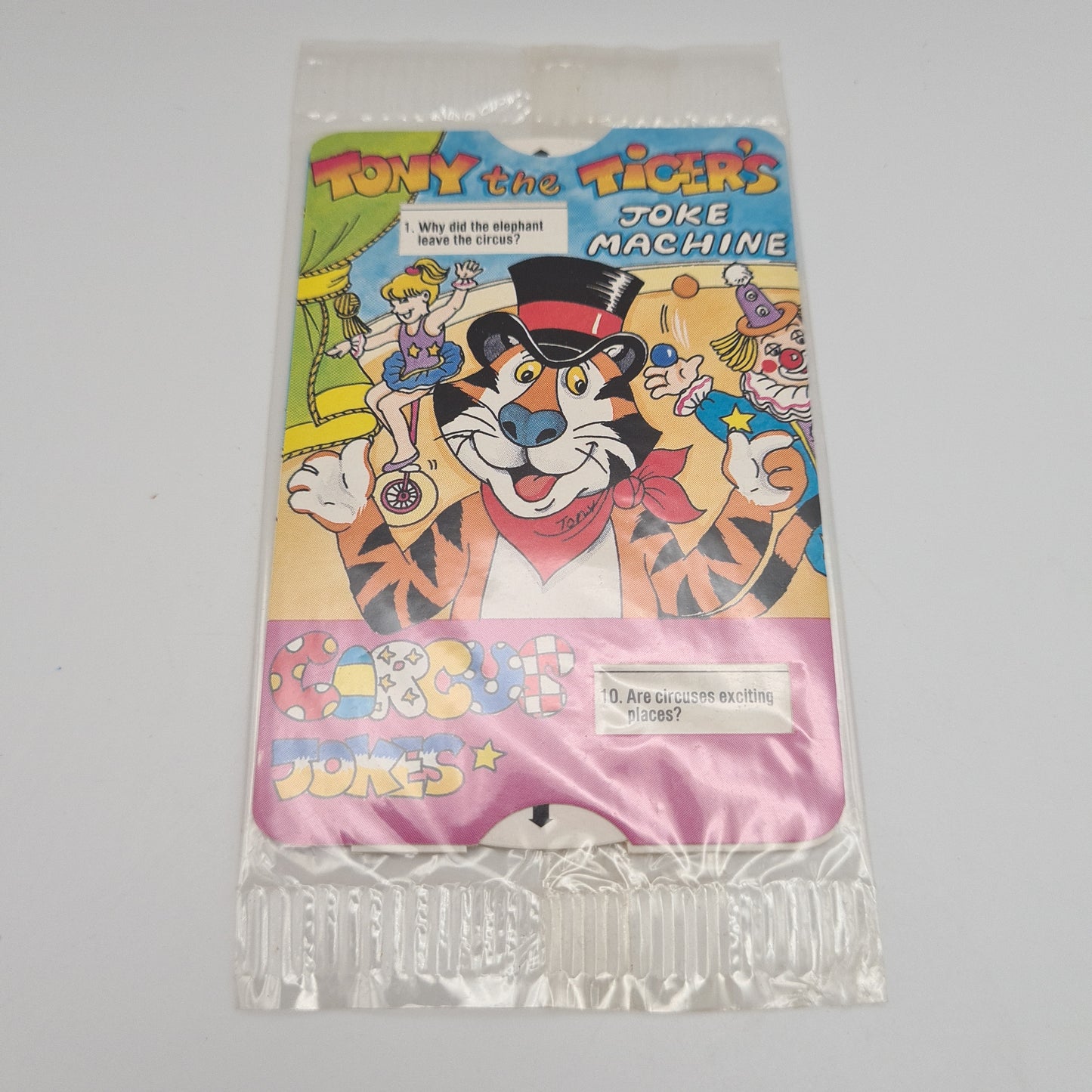 Kellogg's Cereal Prizes 90s sealed Tony's Joke Machine 99p