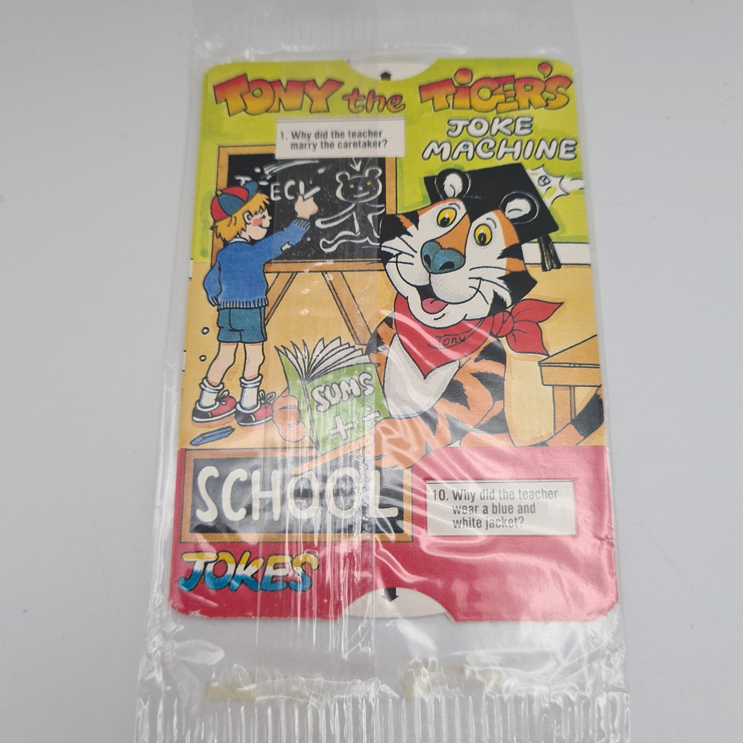 Kellogg's Cereal Prizes 90s sealed Tony's Joke Machine 99p