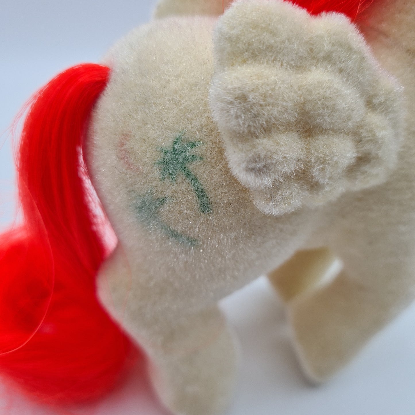 G1 My Little Pony So Soft Flocked Paradise Vintage 1980s Hasbro W13