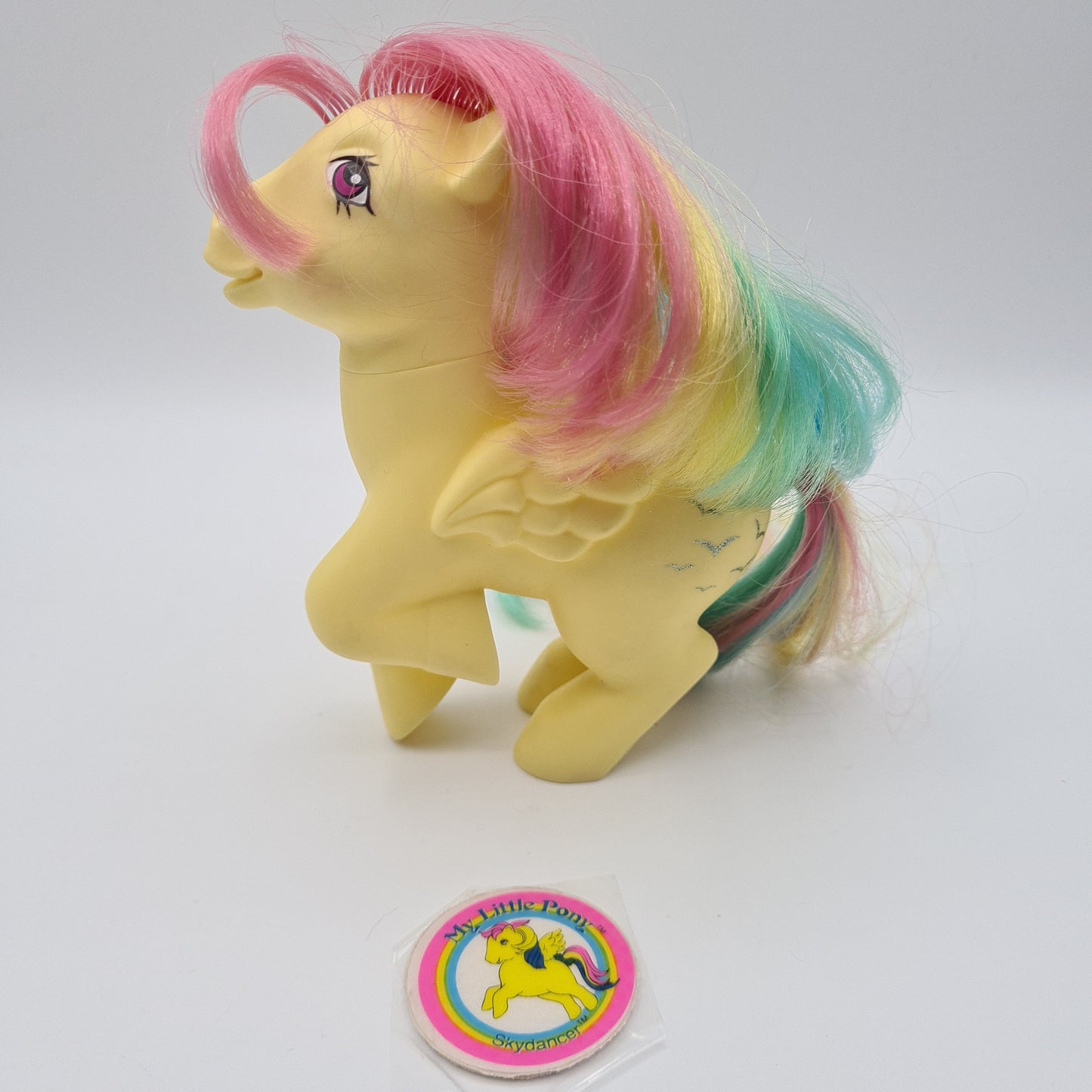 My Little Pony Skydance & Used Sticker Hasbro 1983 W13