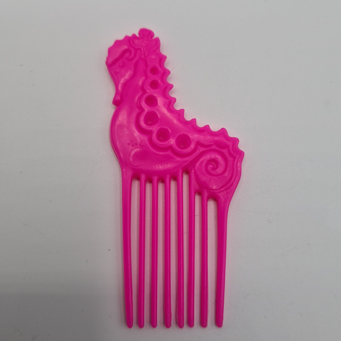 Barbie Mattel Malaysia Seahorse hot pink Comb 1987 80s W13