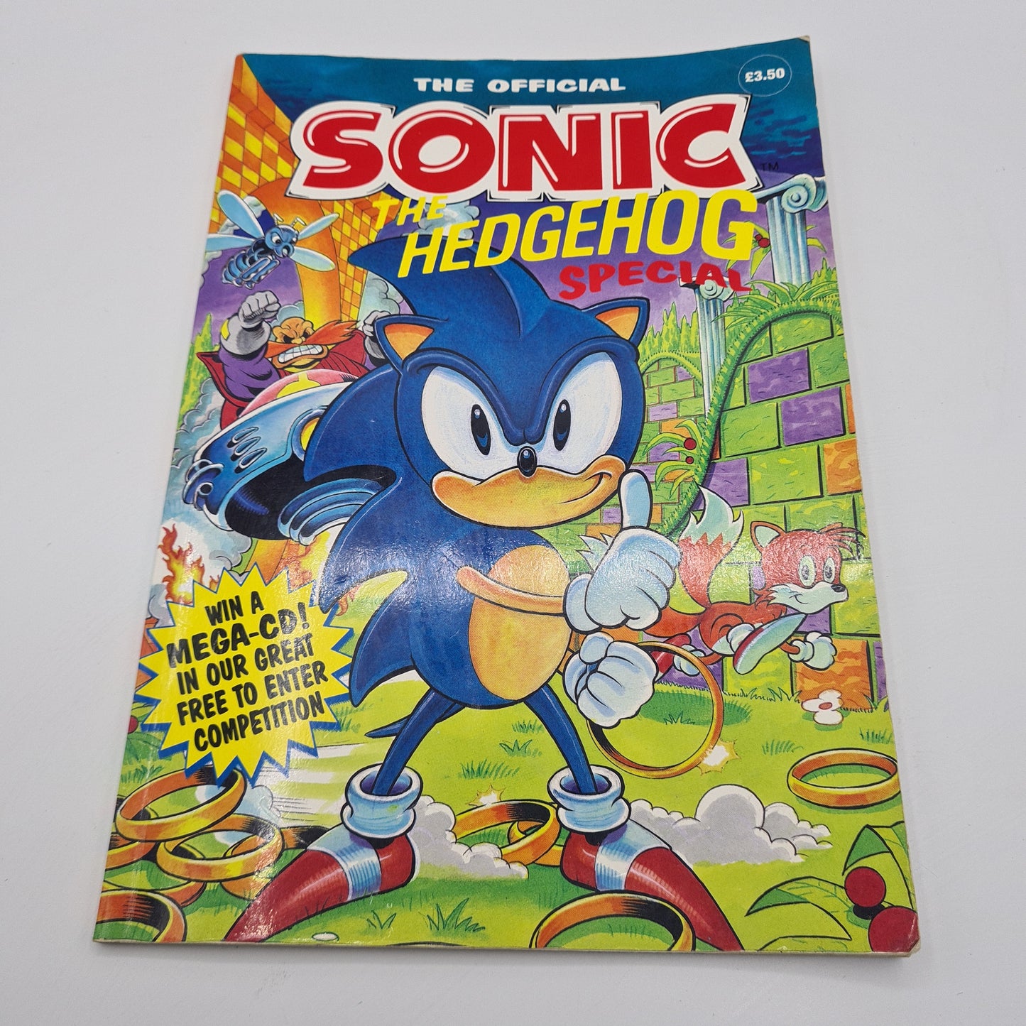 Sonic The Hedgehog Special Magazine Sega 1992 90s W11