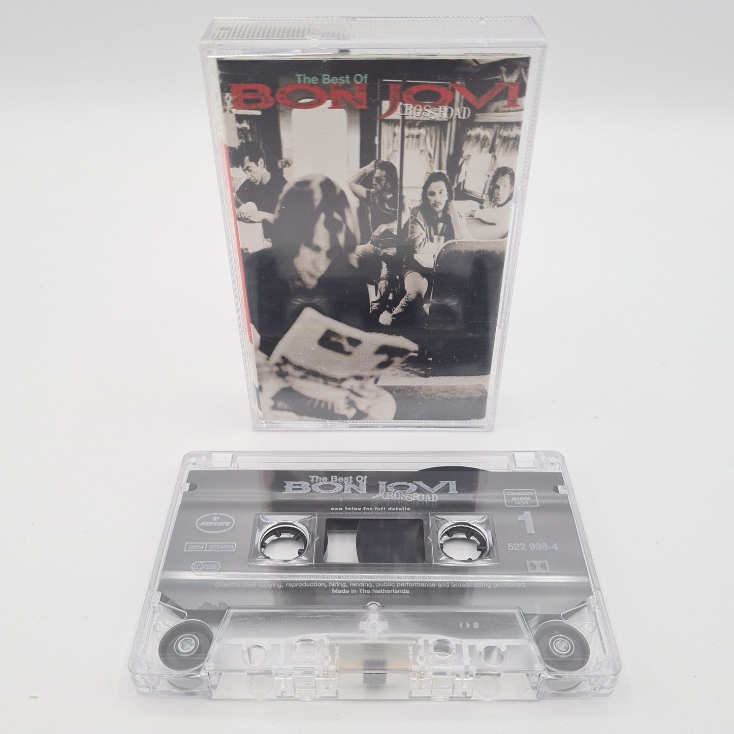 Bon Jovi "Cross Road" Cassette Tape