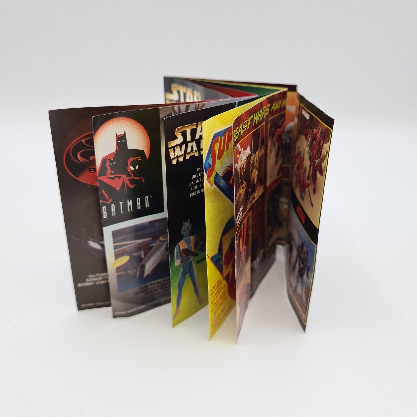 Kenner Toy Catalogue Star Wars Superman Beast Wars Batman Robin 90s W5