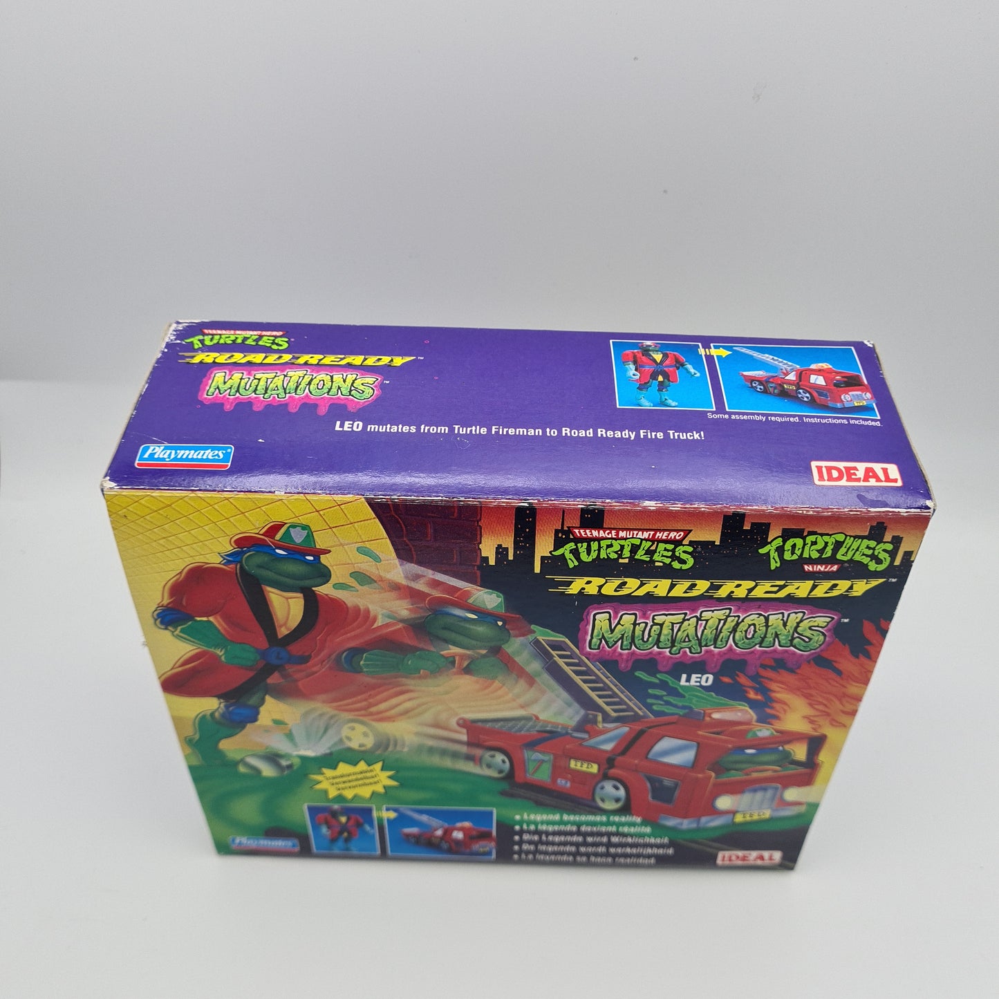 Teenage Mutant Ninja Turtles Mutations Road Ready Figure Leonardo Sealed W8