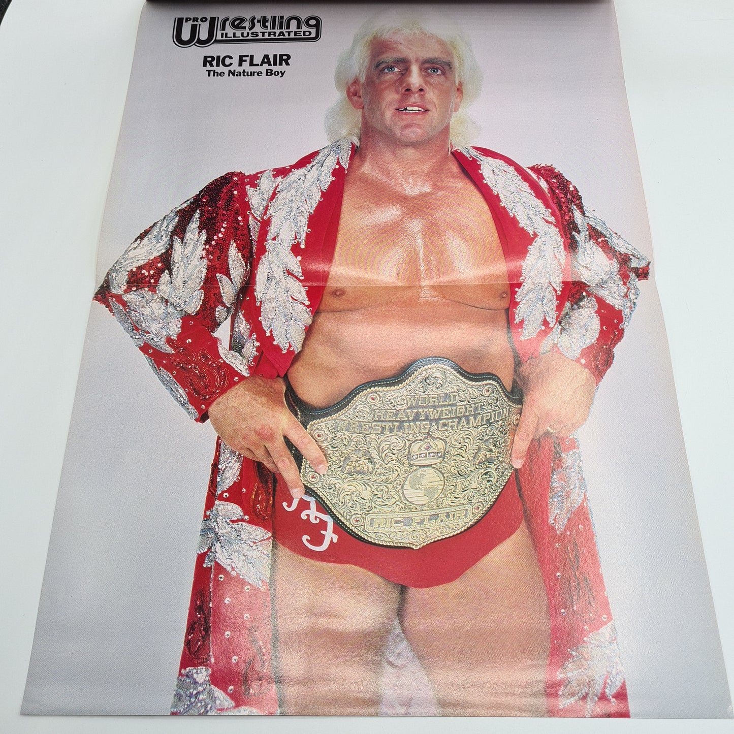 Pro Wrestling Illustrated April 1992 Lex Luger WWF WCW