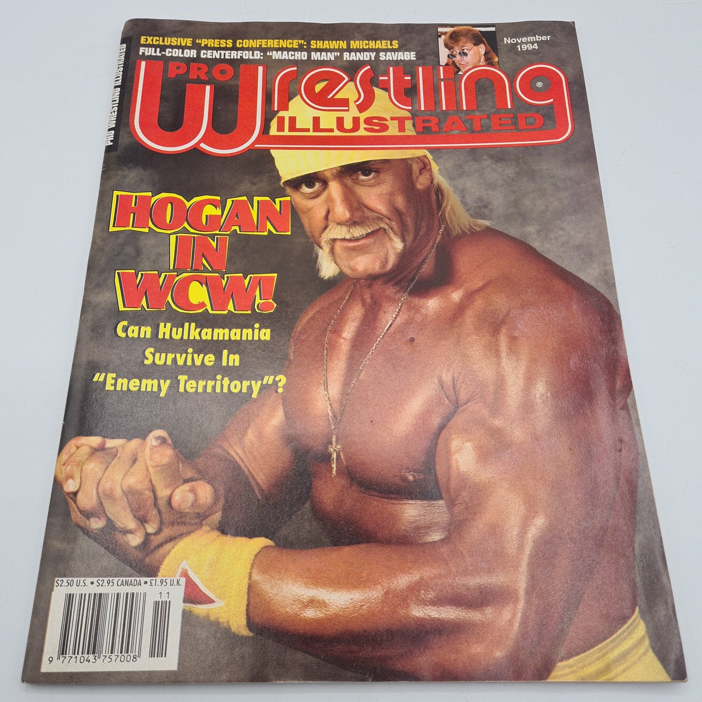 Pro Wrestling Illustrated Magazine November 1994 Hulk Hogan WWF WCW