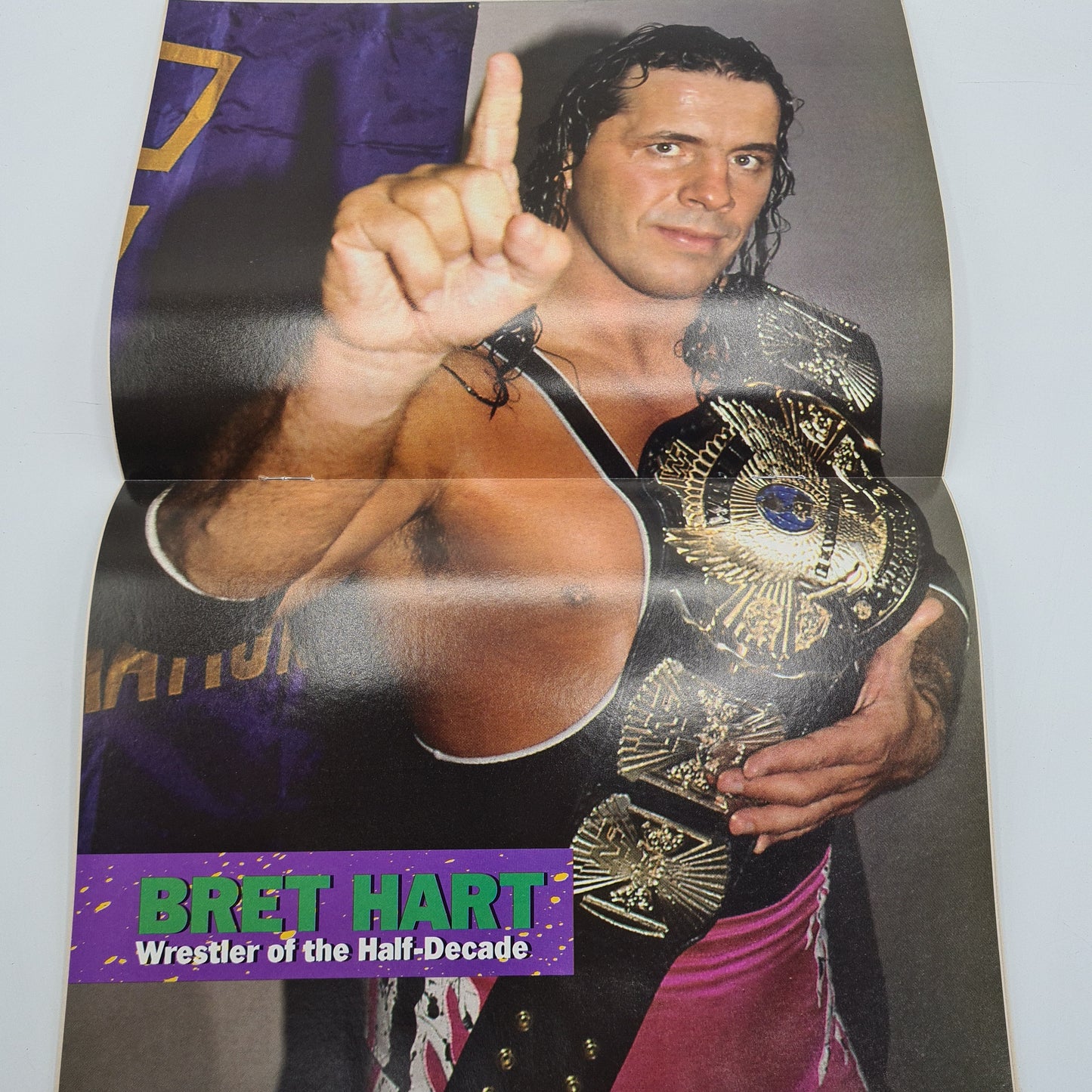 Inside Wrestling Magazine Winter 1994 Bret Hart WWF WCW