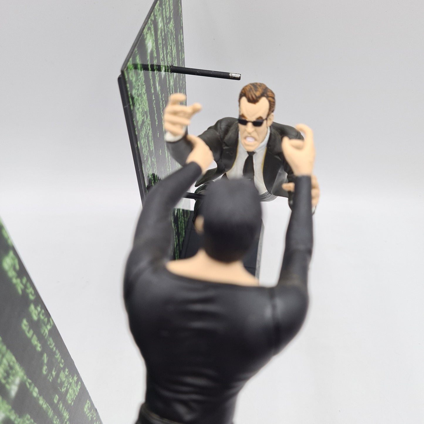 The Matrix Neo vs Agent Smith Movie Action Figures N2 Toys W8