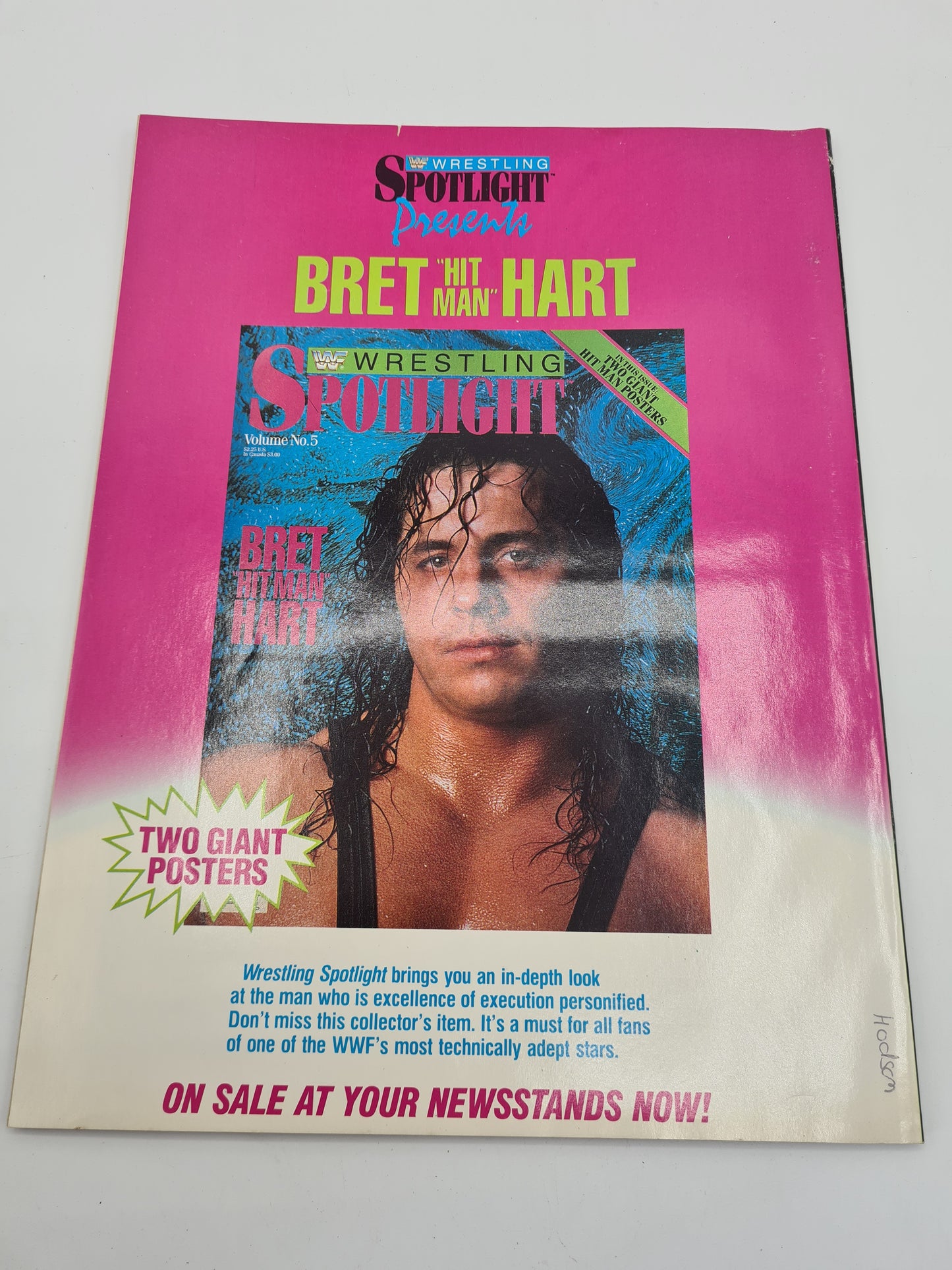 WWF Presents Superstars #4 IV 1989 Hulk Hogan