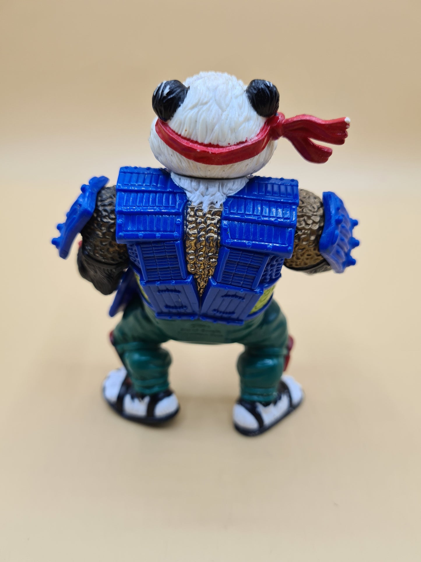 Playmates Toys 1990 Teenage Mutant Ninja Turtles Panda Khan W4
