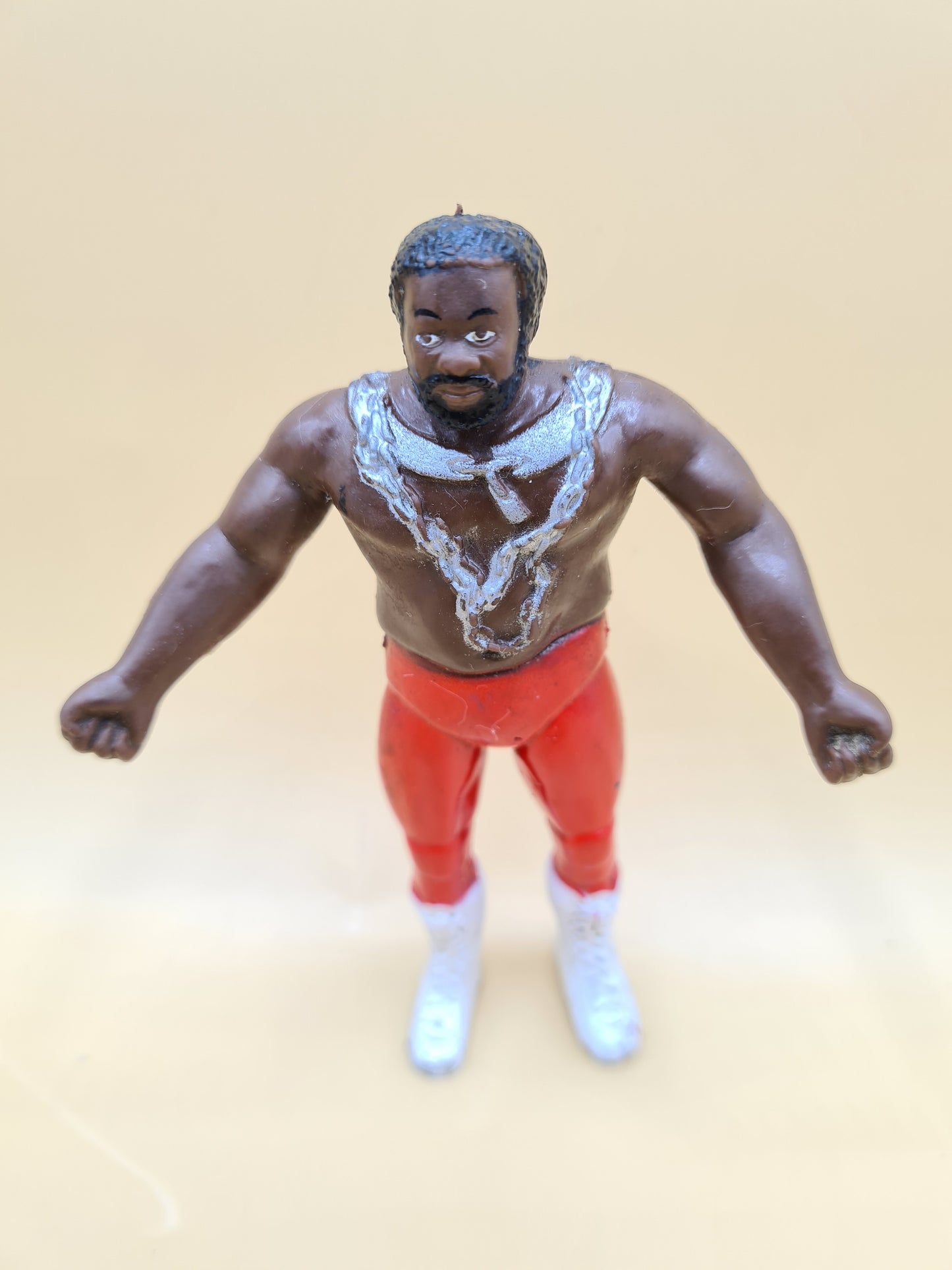 WWF WWE LJN JUNKYARD DOG WRESTLING ACTION FIGURE BENDIES 1985 4" W4