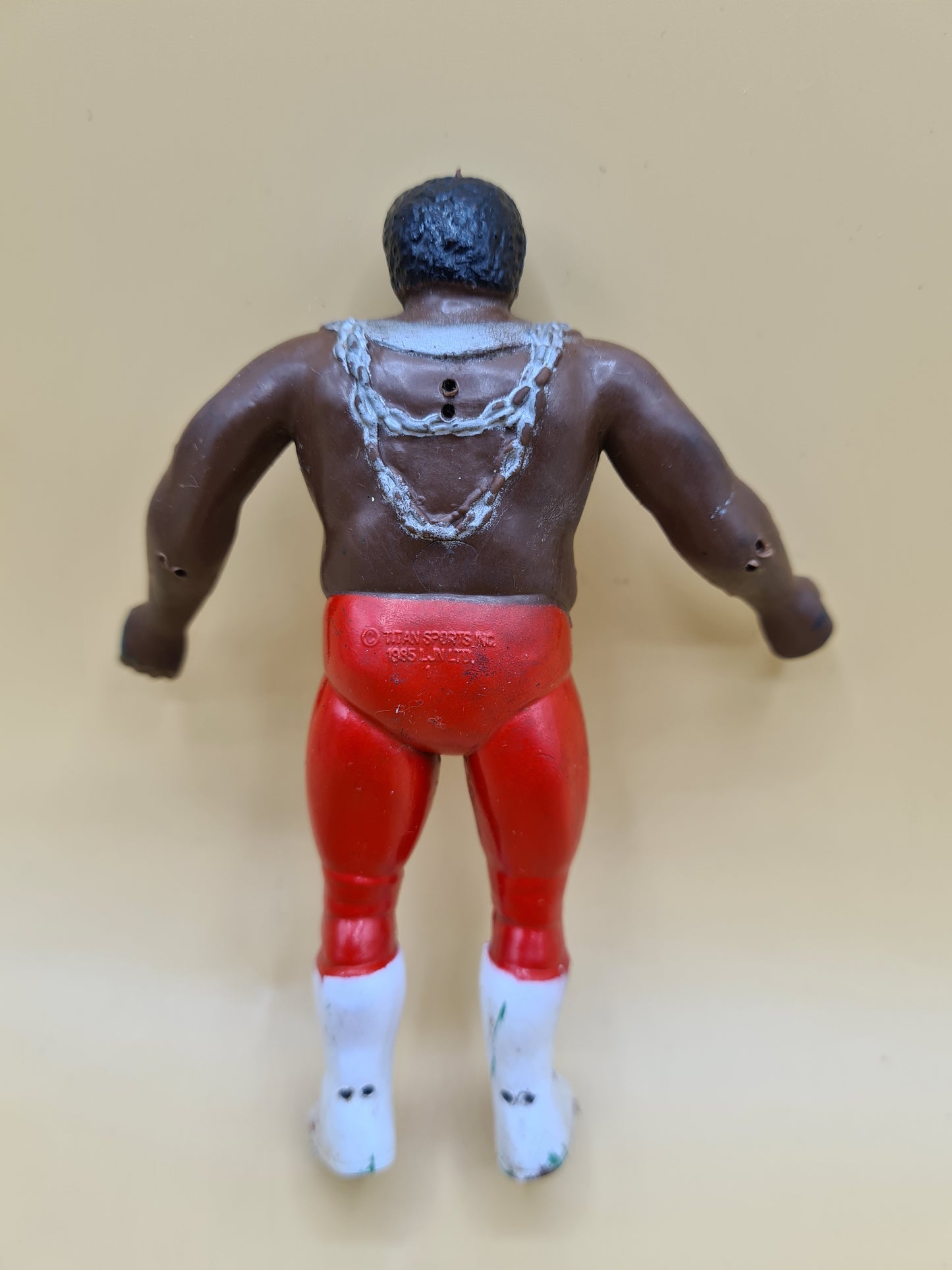WWF WWE LJN JUNKYARD DOG WRESTLING ACTION FIGURE BENDIES 1985 4" W4