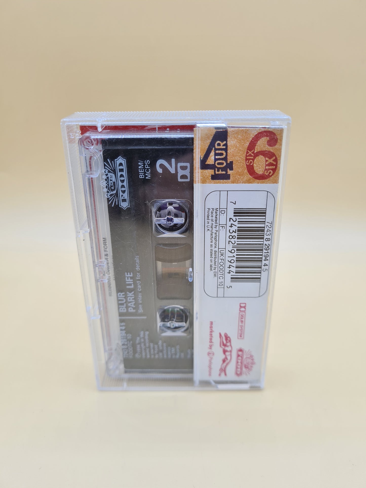 BLUR PARK LIFE 1994 CASSETTE TAPE