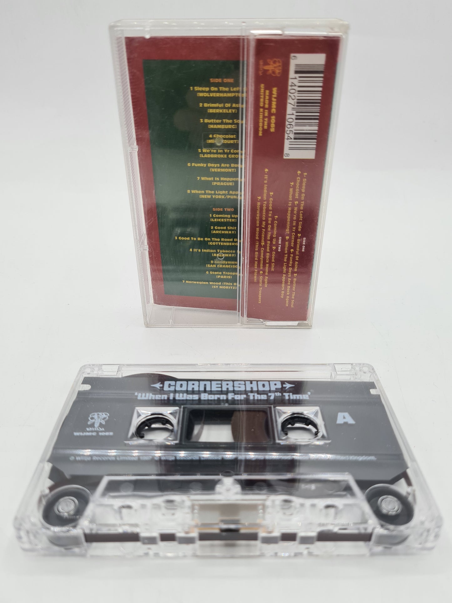 CORNERSHOP WHEN I WAS BORN FOR THE 7TH TIME CASSETTE TAPE 1992