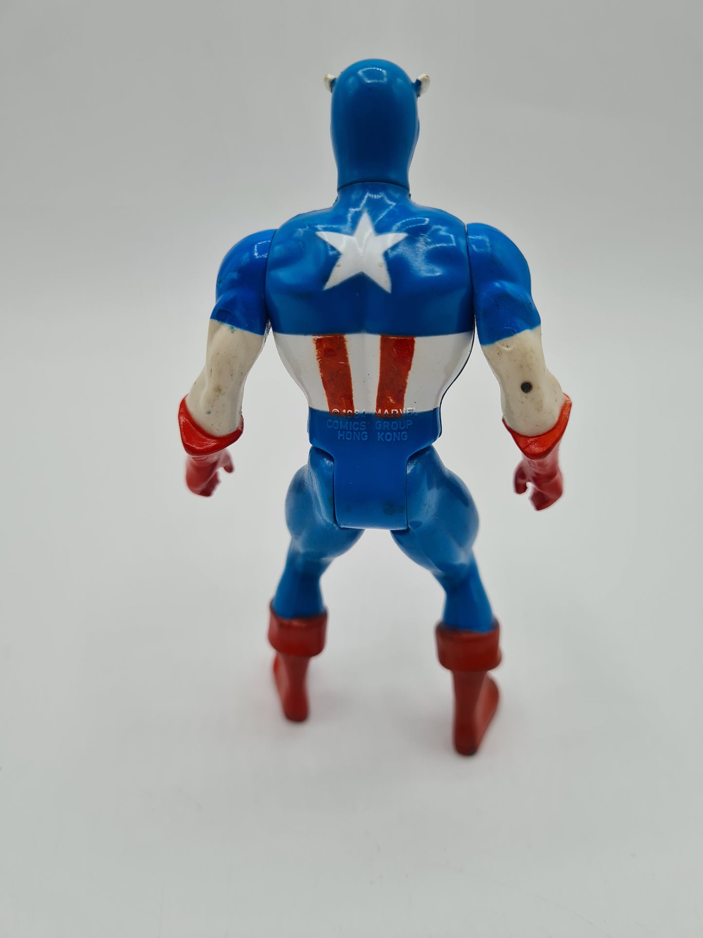 MARVEL SUPER HEROES SECRET WARS CAPTAIN AMERICA FIGURE MATTEL 1984 W4