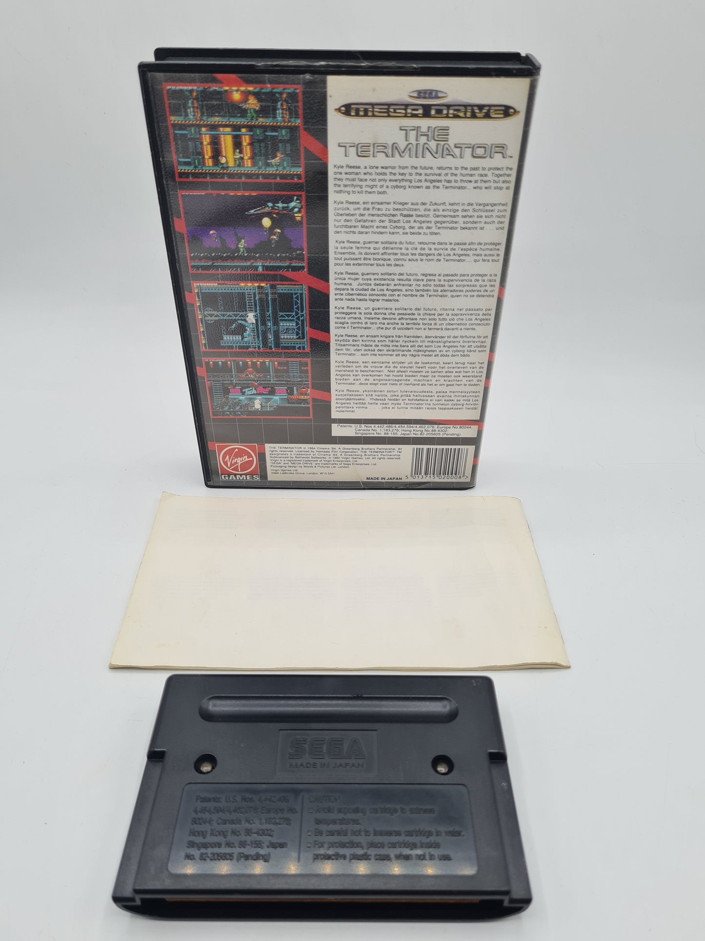 The Terminator Sega Mega Drive Game W4