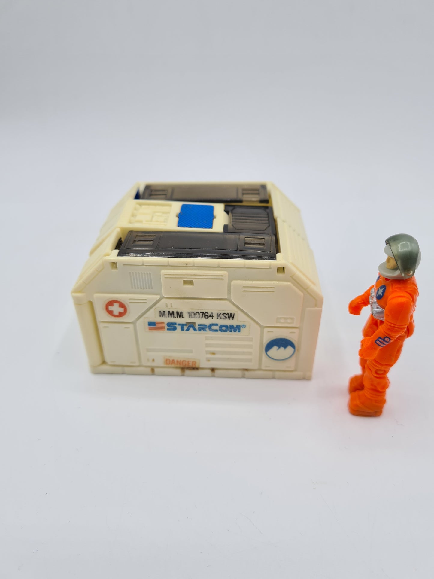 Starcom Coleco Medical Bay + Figure 1986 80s W11