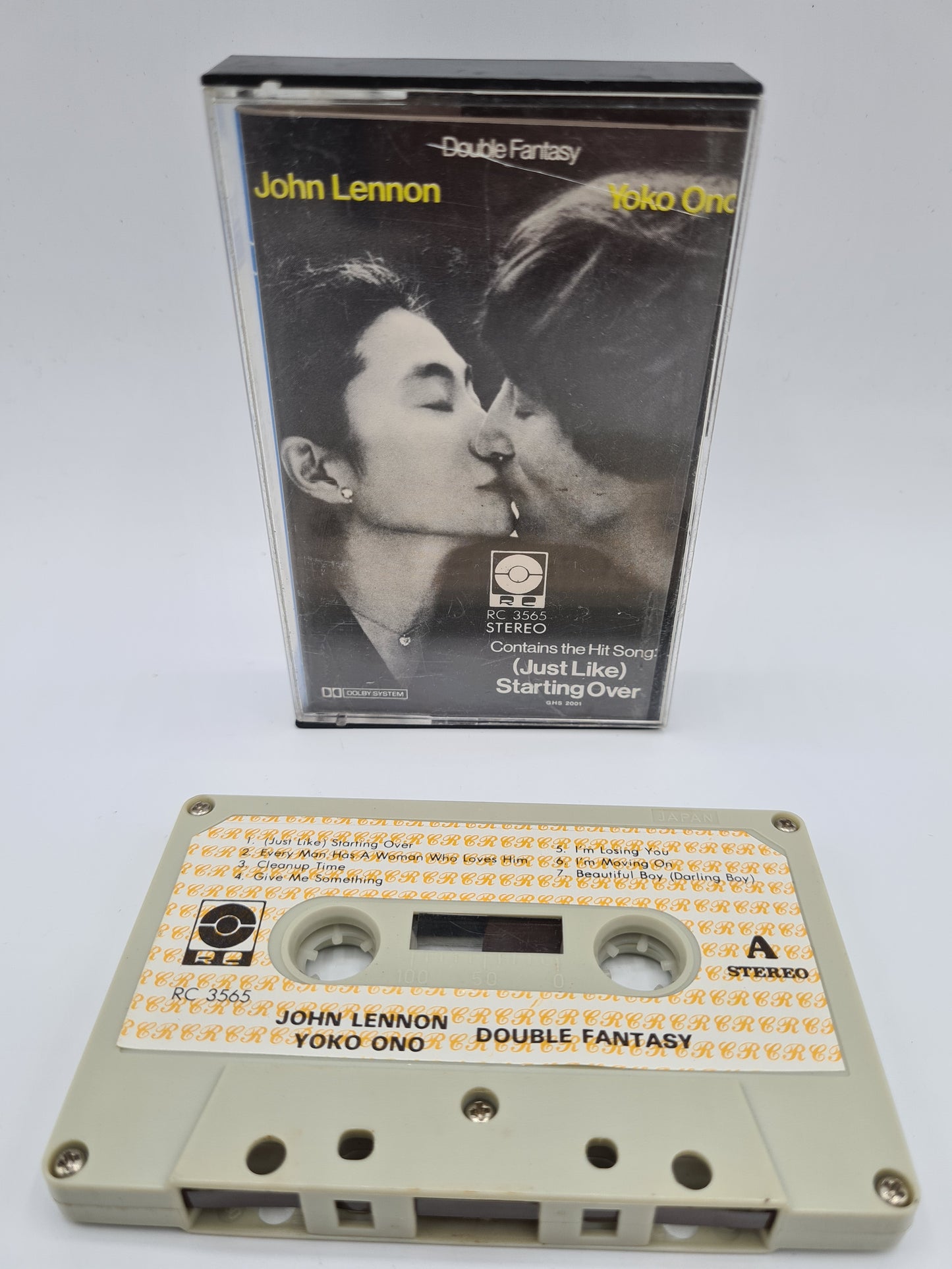 John Lennon Yoko Ono Double Fantasy Cassette Tape