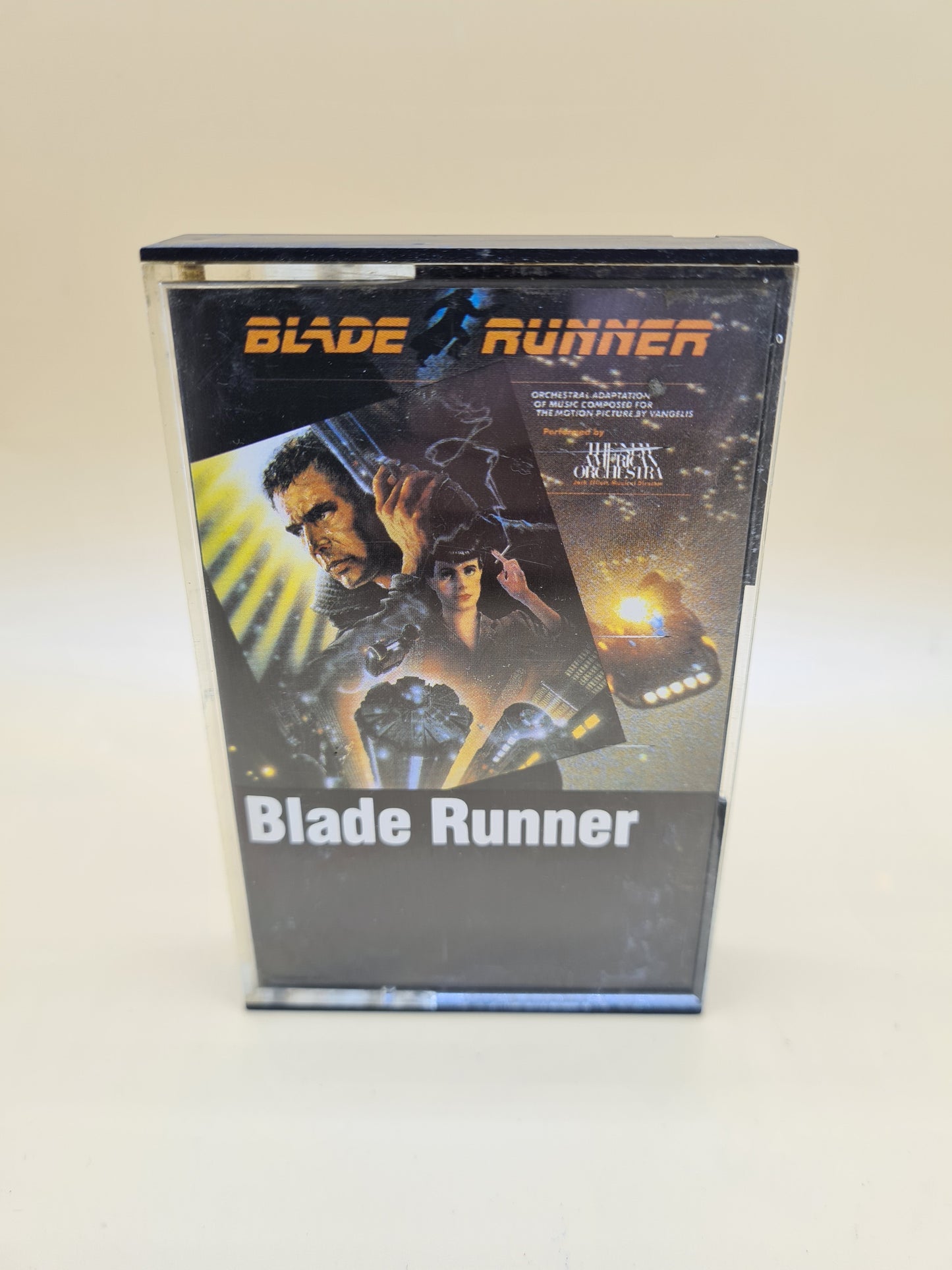 Blade Runner Movie SoundtrackVangelis The New American Orchestra Cassette Tape