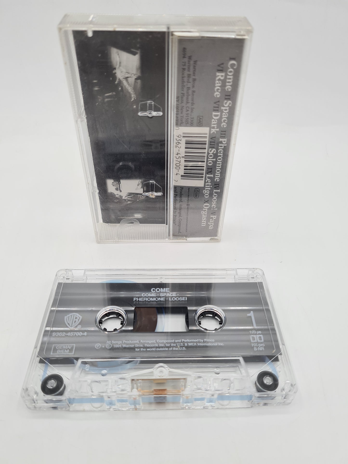 Prince Come Cassette Tape 1993