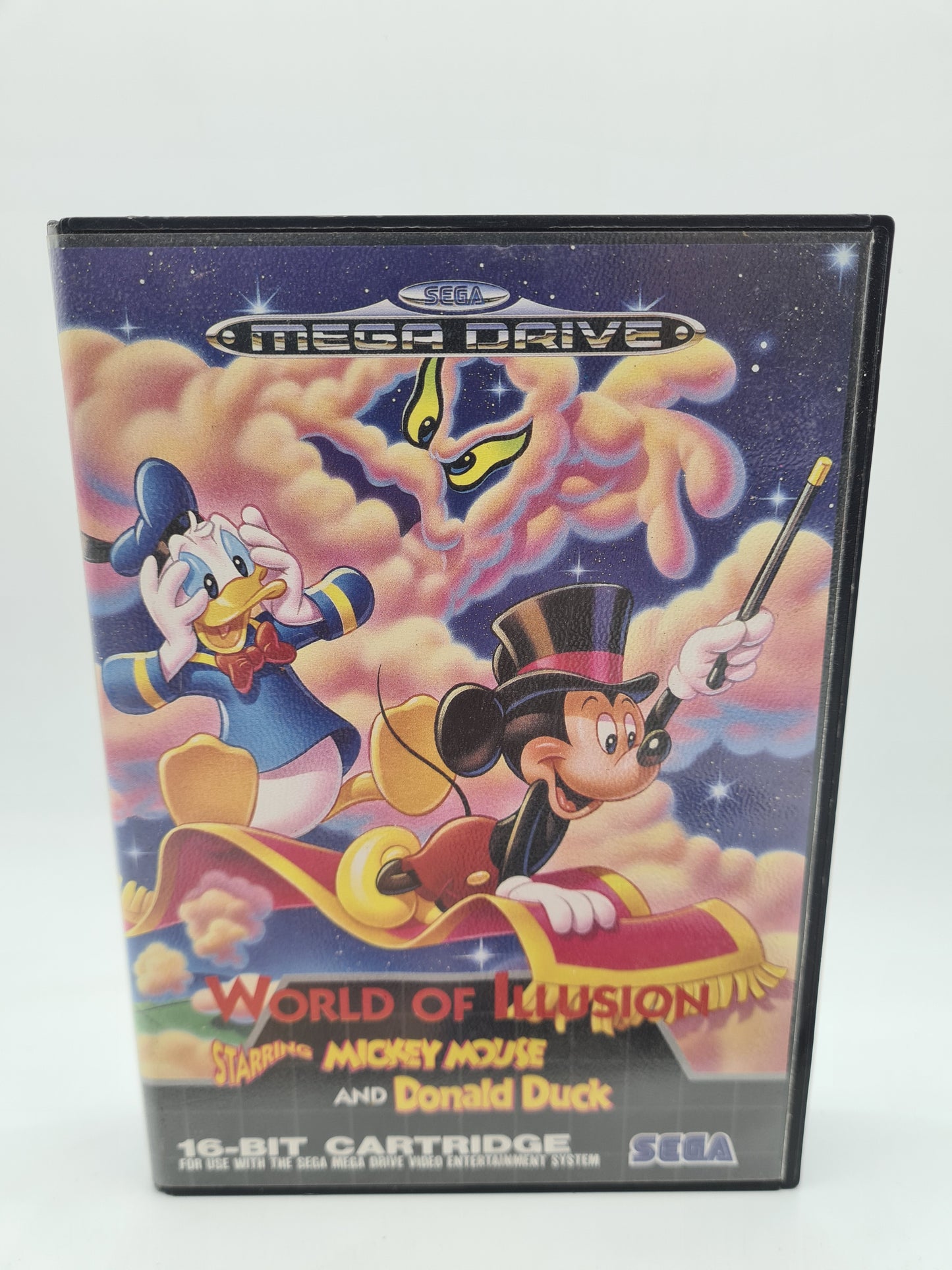 World Of Illusion Mickey Mouse Sega Mega Drive Game Boxed With Manual PAL W11