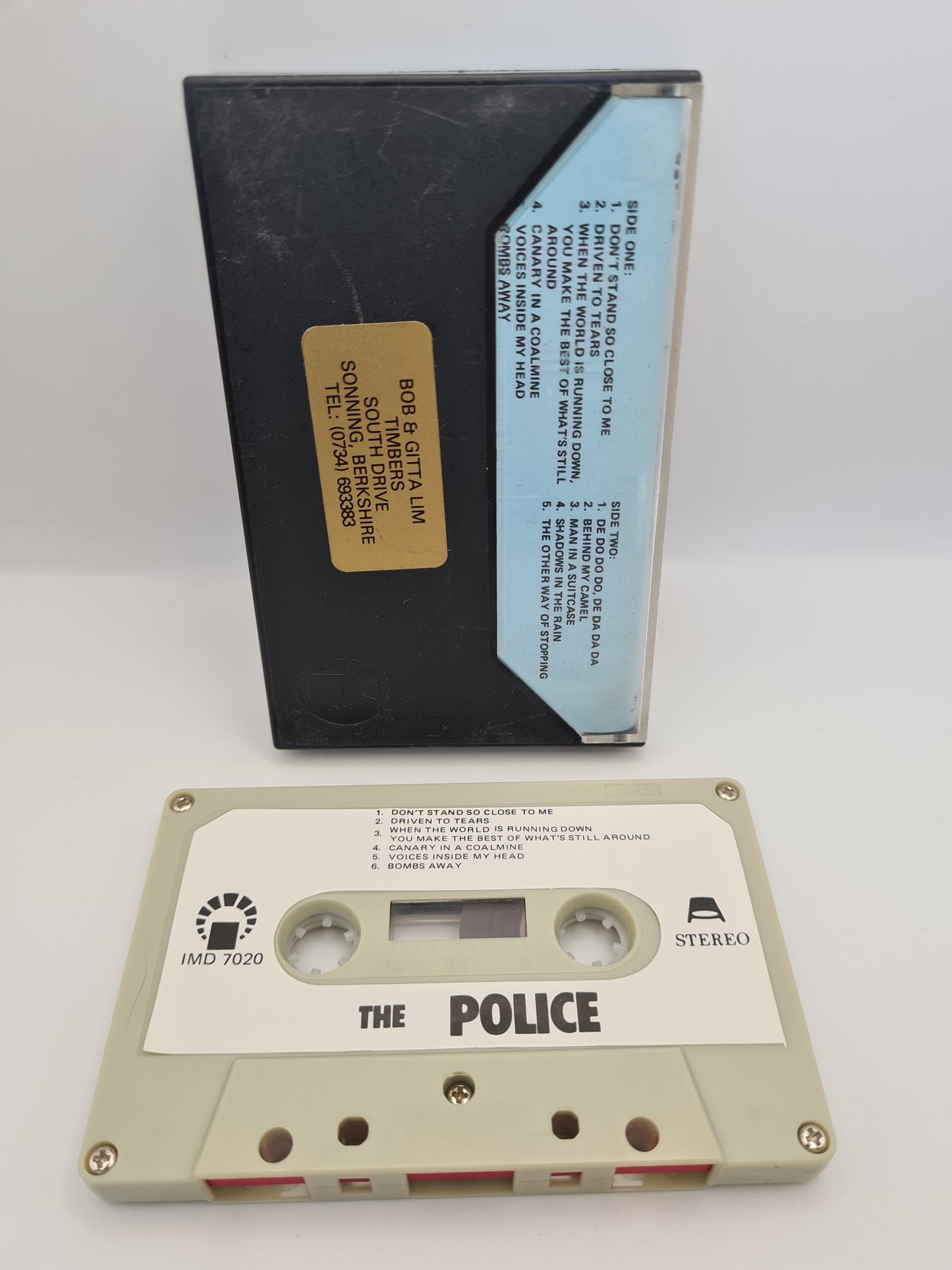 Police Zenyatta Mondatta 1980 Cassette Tape 80s Japan
