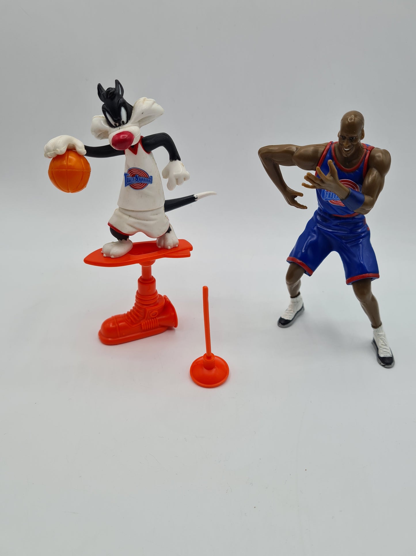 Space Jam 1997 Playmates Warner Brothers Michael Jordan & Slyvester 90s W11