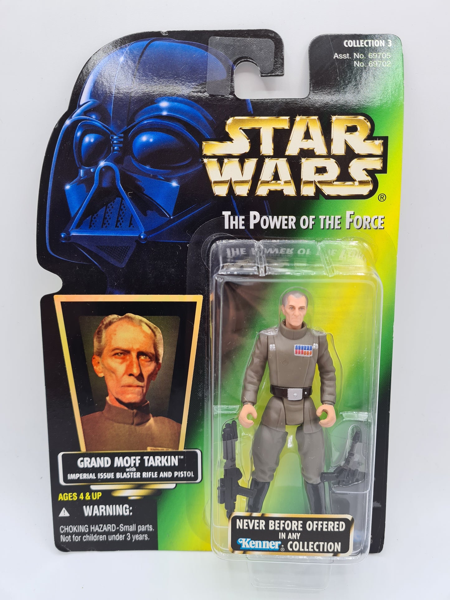 Star Wars Power of the Force Collection 3 1996 Grand Moff Tarkin Kenner Hologram