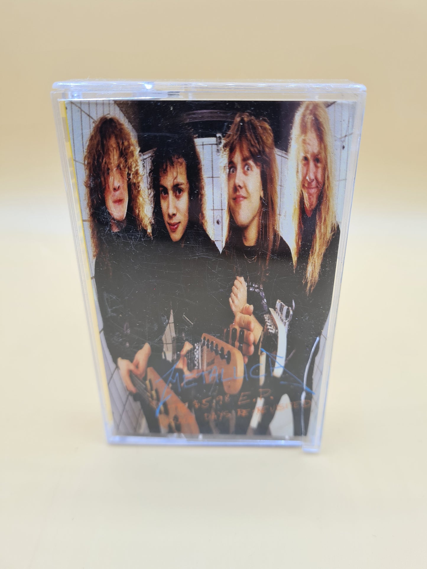 Metallica The $5.98 E.P. Garage Days Re-Revisited Cassette Blackened