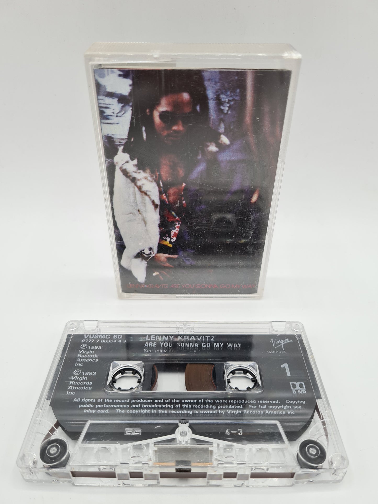 LENNY KRAVITZ ARE YOU GONNA GO MY WAY Cassette Tape ALBUM