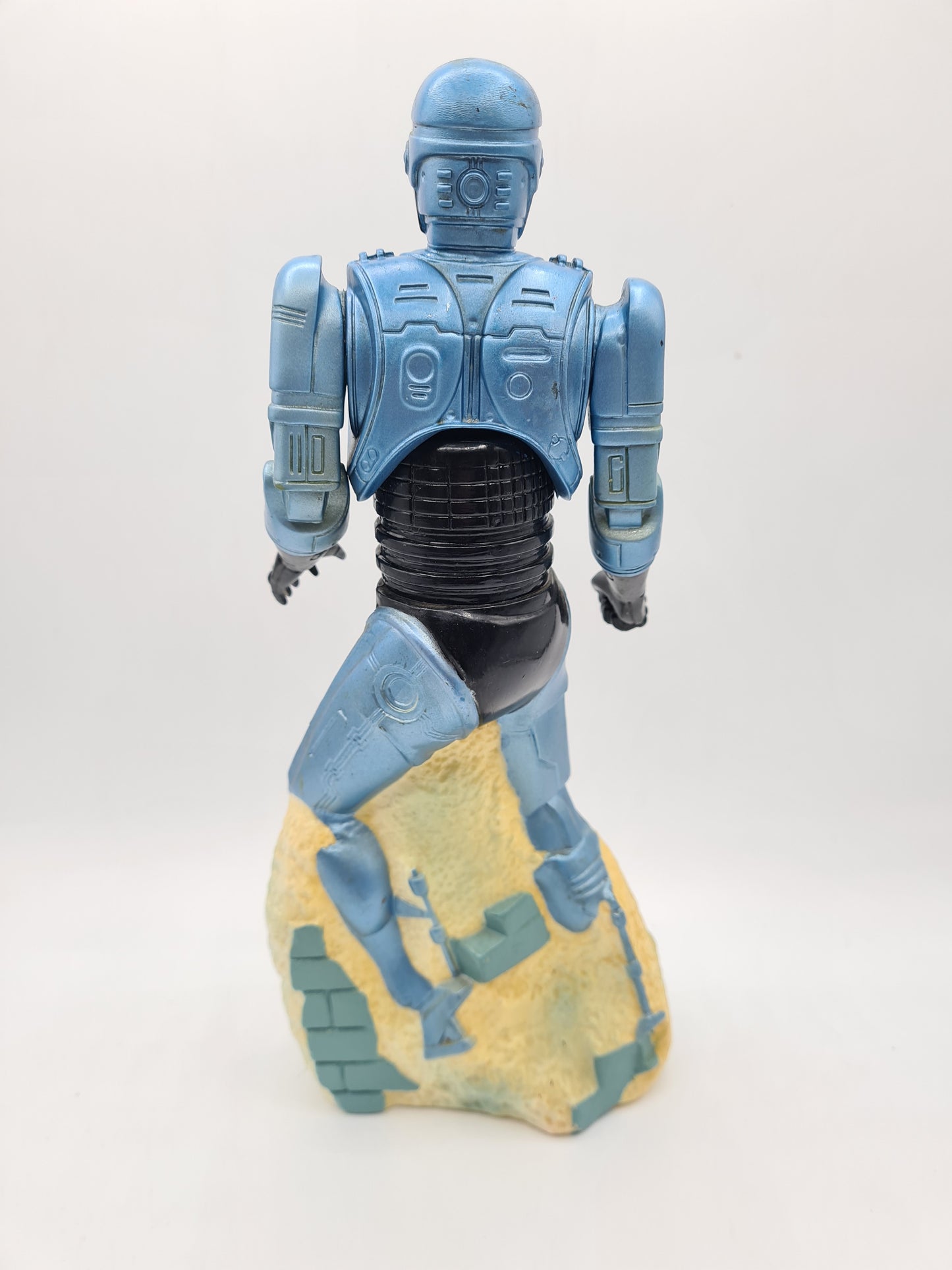 ROBOCOP BUBBLE BATH CONTAINER EMPTY BOTTLE 1990 UK ORION VINTAGE 90s W11