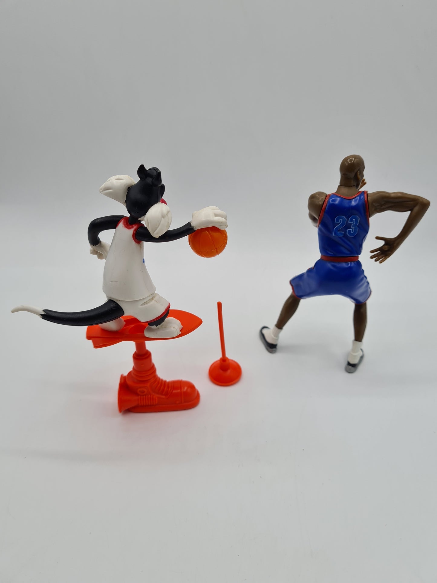 Space Jam 1997 Playmates Warner Brothers Michael Jordan & Slyvester 90s W11