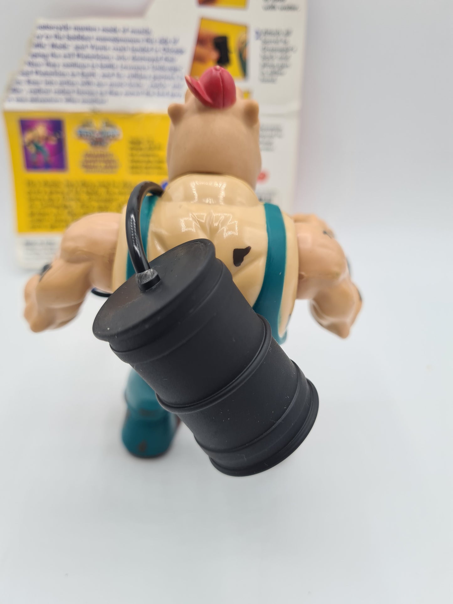 Biker Mice From Mars Greasepit Action Figure + Weapon Galoob 1993