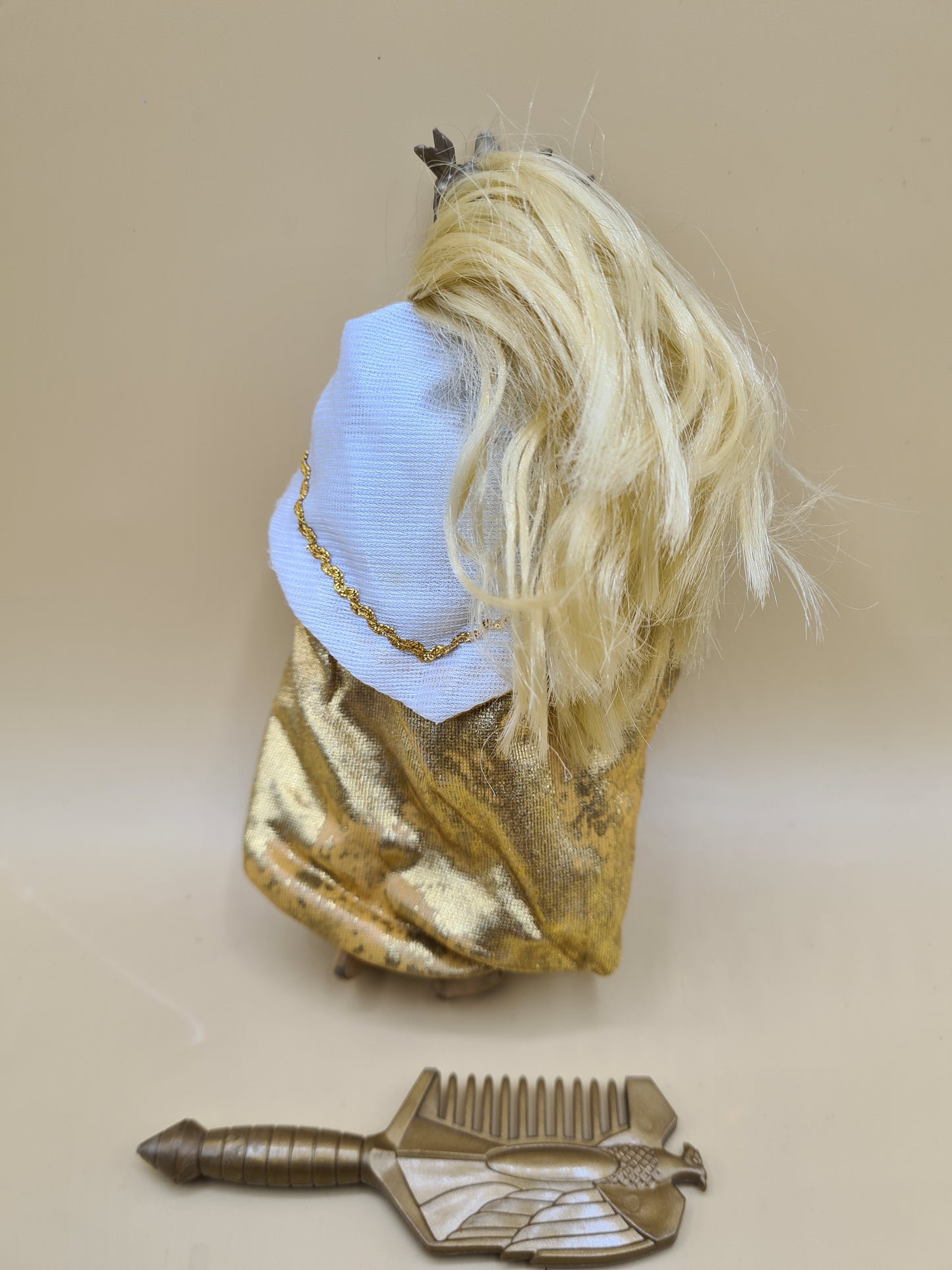Galoob Golden Girl Action Figure Complete 80s like She-Ra W4