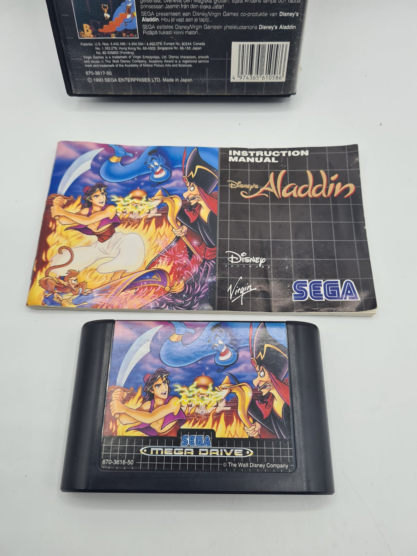 Disney’s Aladdin Sega Mega Drive Game Complete W3