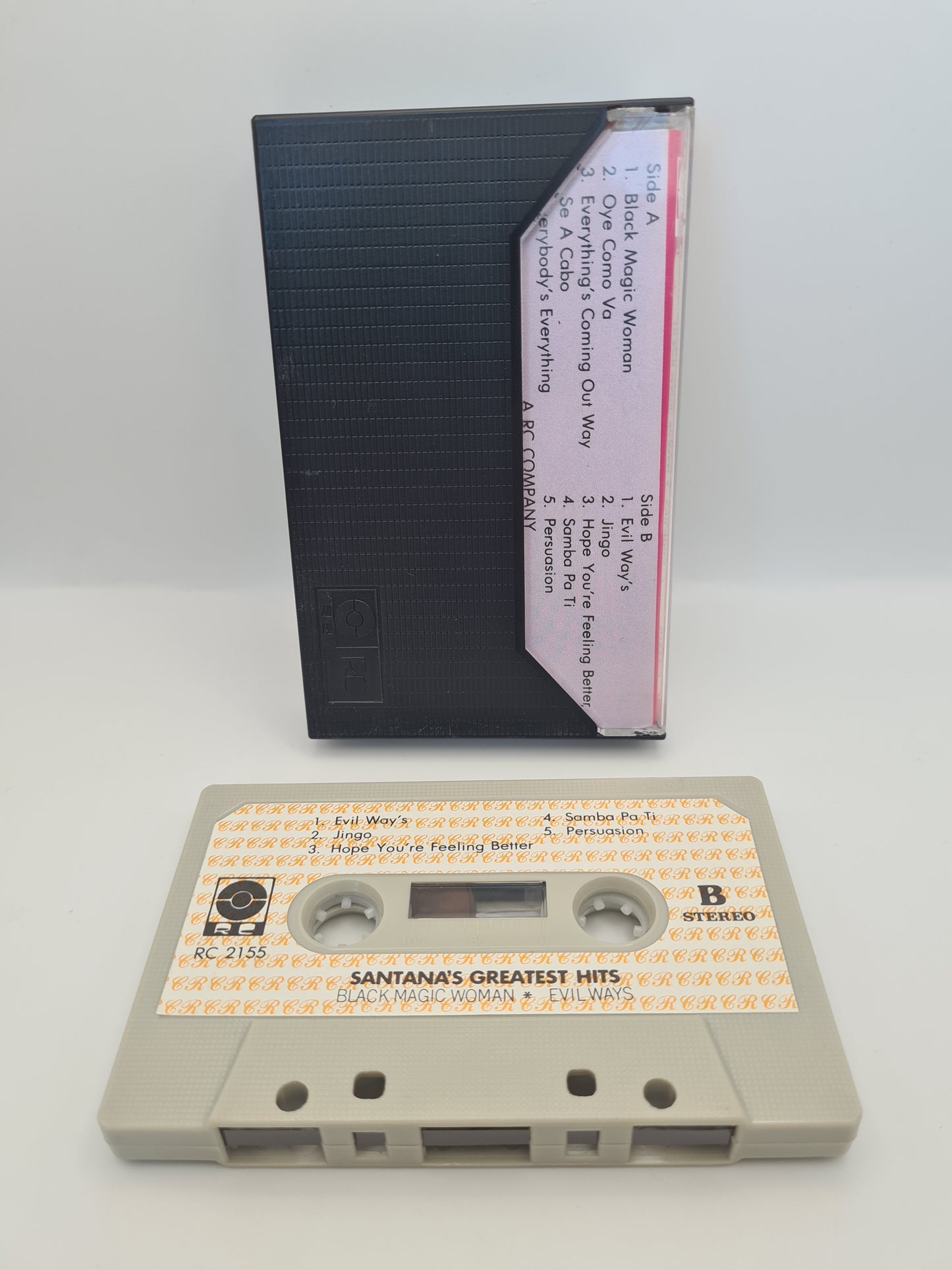 SANTANA SANTANA'S GREATEST HITS CASSETTE TAPE ALBUM 1974 BLACK MAGIC WOMAN