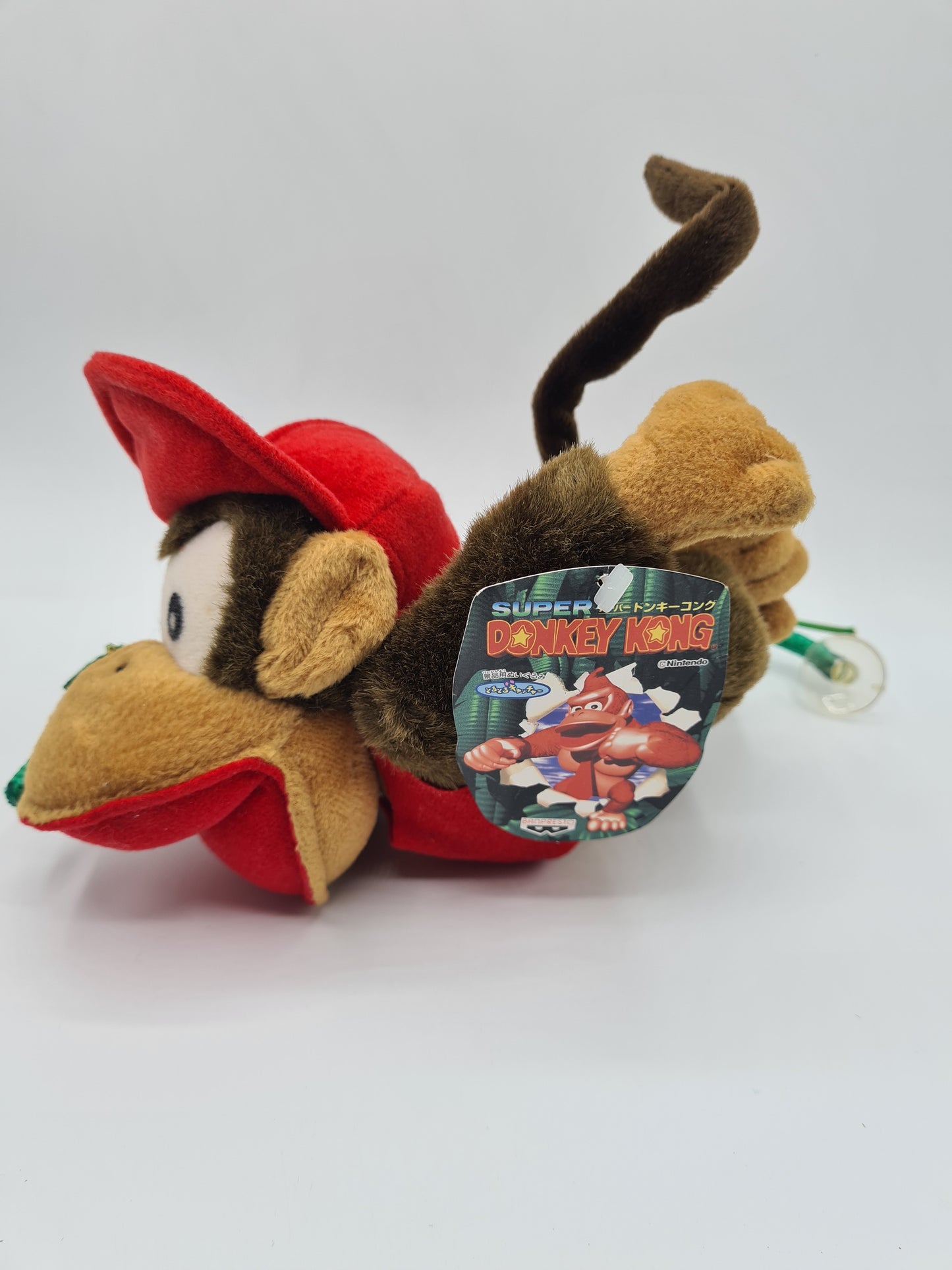 Nintendo Donkey Kong Country Diddy Soft Plush Toy Figure 90s SNES W4