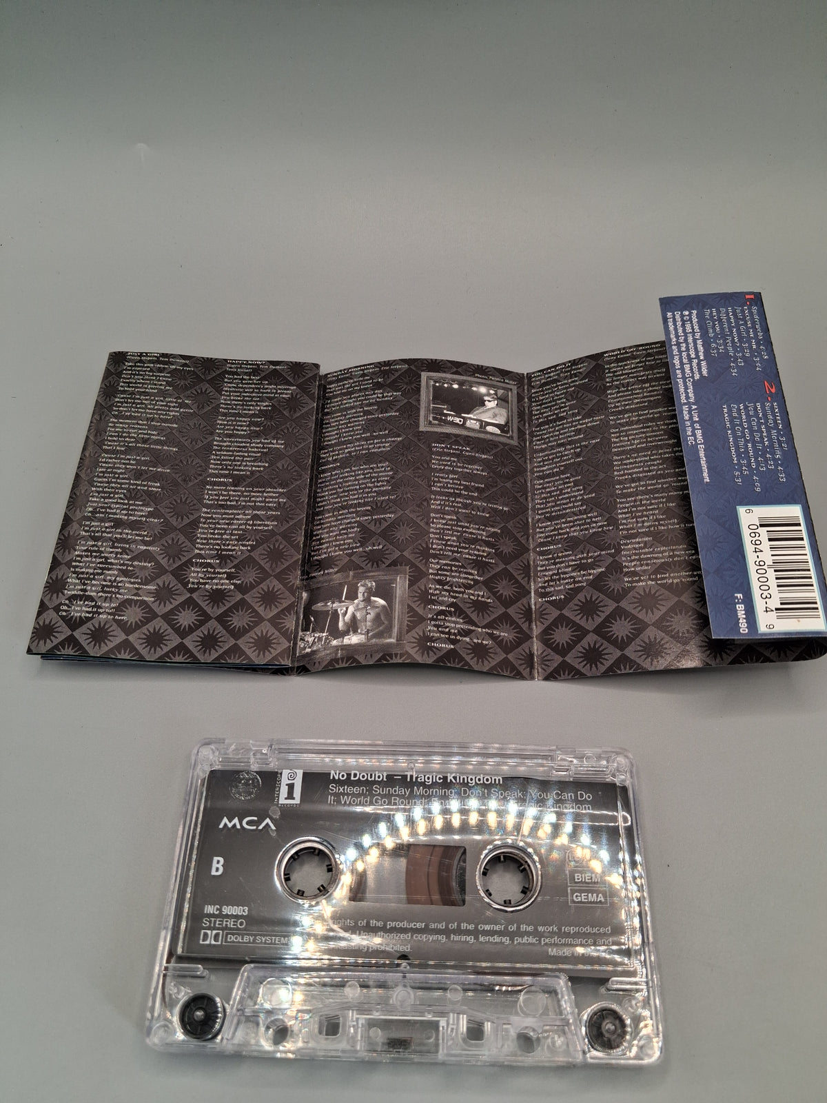 No Doubt Tragic Kingdom Cassette Tape 1995